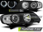 Preview: LED Angel Eyes Scheinwerfer für BMW X5 E53 99-03 schwarz