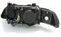 Preview: LED Angel Eyes Scheinwerfer für BMW 5er E39 95-03 Lim./Touring Schwarz