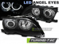 Preview: LED Angel Eyes Scheinwerfer für BMW 3er E46 01-05 schwarz Set