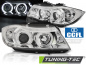 Preview: CCFL Angel Eyes Scheinwerfer für BMW 3er E90/E91 05-08 chrom