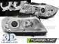 Preview: 3D LED Angel Eyes Scheinwerfer für BMW 3er E90/E91 05-08 chrom