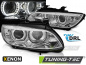 Mobile Preview: 3D Xenon LED Tagfahrlicht Angel Eyes Scheinwerfer für BMW 3er Coupe/Cabrio E92/E93 06-10 chrom