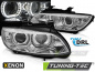 Preview: 3D Xenon LED Tagfahrlicht Angel Eyes Scheinwerfer für BMW 3er Coupe/Cabrio E92/E93 06-10 chrom