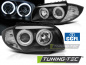 Preview: CCFL Angel Eyes Scheinwerfer für BMW 1er E81, E82, E87, E88 04-11 schwarz