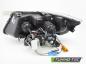 Preview: Xenon LED Angel Eyes Scheinwerfer für BMW 3er E90/E91 LCI 09-11 schwarz mit LED Blinker