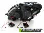 Preview: LED Tagfahrlicht Design Scheinwerfer für Mercedes Benz C-Klasse W204 07-10 schwarz