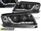 Preview: LED Tagfahrlicht Upgrade Design Scheinwerfer Set passend für Skoda Fabia 1 99-08 schwarz