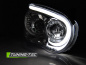 Preview: LED Tagfahrlicht Design Scheinwerfer für Subaru Impreza 2 Facelift (GD) 03-05 chrom
