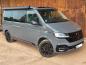 Preview: Kühlergrill mit Logohalter + Stoßstangenblenden für Volkswagen T6.1 ab 2019 Hochglanz schwarz