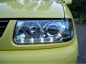 Preview: LED Tagfahrlicht Design Scheinwerfer für VW Polo 6N 94-99 chrom
