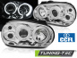 Preview: CCFL Angel Eyes Scheinwerfer für VW Golf 4 97-03 chrom