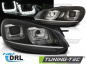 Preview: LED Tagfahrlicht Upgrade Scheinwerfer für VW Golf 6 08-12 schwarz / chrom