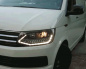 Preview: LED Tagfahrlicht Scheinwerfer für VW T6 15-19 schwarz mit LED Blinker