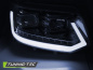 Preview: LED Tagfahrlicht Scheinwerfer für VW T5 GP (Facelift) 10-15 chrom mit dynamischem LED Blinker