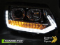 Preview: LED Tagfahrlicht Scheinwerfer für VW T5 GP (Facelift) 10-15 chrom mit dynamischem LED Blinker