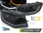 Preview: VOLL LED Tagfahrlicht Scheinwerfer Set für VW Caddy V/5 (SB) 20+ schwarz mit dyn. Blinker