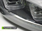 Preview: Upgrade Design Tagfahrlicht Scheinwerfer Set für VW Golf 7 (VII) 12-17 schwarz/chrom mit dynamischem LED Blinker