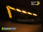 Preview: VOLL LED Tagfahrlicht Scheinwerfer Set für VW Golf 7.5 (Facelift) 17-19 schwarz mit LED Blinker