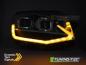 Preview: Voll LED Tagfahrlicht Scheinwerfer für VW T6 15-19 schwarz mit dynamischen LED Blinker