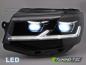Preview: VOLL-LED Scheinwerfer für VW T6 15-19 schwarz mit statischen LED Blinker