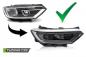 Preview: VOLL LED Upgrade Design Scheinwerfer Set passend für VW Passat B8 14-19 schwarz/chrom mit dyn. Blinker