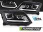 Preview: LED Upgrade Design Scheinwerfer Set passend für VW Amarok 09-16 schwarz/chrom