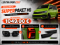 Preview: Voll-LED-Tagfahrlicht-Scheinwerfer-Set ohne Welcome Funktion + Voll-LED-Lightbar-Design-Rückleuchten-Set + dynamischem LED-Blinker passend für VW T6 15-19 (Heckklappe/LED)