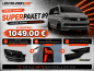 Preview: Voll-LED-"Specialized"-Black-Edition-Tagfahrlicht-Scheinwerfer-Set ohne Welcome Funktion + Voll-LED-Lightbar-Design-Rückleuchten-Set + dynamischem LED-Blinker passend für VW T6 15-19 (Heckklappe/Halogen)
