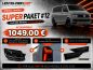 Preview: Voll-LED-"Specialized"-Black-Edition-Tagfahrlicht-Scheinwerfer-Set mit Welcome Funktion + Voll-LED-Lightbar-Design-Rückleuchten-Set + dynamischem LED-Blinker passend für VW T6 15-19 (Heckklappe/Halogen)