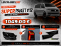Preview: Voll-LED-Black-Edition-Tagfahrlicht-Scheinwerfer-Set mit Welcome Funktion + Voll-LED-Lightbar-Design-Rückleuchten-Set + dynamischem LED-Blinker passend für VW T6 15-19 (Heckklappe/Halogen)