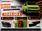Preview: Voll-LED-"Specialized"-Black-Edition-Tagfahrlicht-Scheinwerfer-Set ohne Welcome Funktion + Voll-LED-Lightbar-Design-Rückleuchten-Set + dynamischem LED-Blinker passend für VW T6 15-19 (Heckklappe/LED)
