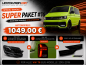 Preview: Voll-LED-"Specialized"-Black-Edition-Tagfahrlicht-Scheinwerfer-Set ohne Welcome Funktion + Voll-LED-Lightbar-Design-Rückleuchten-Set + dynamischem LED-Blinker passend für VW T6 15-19 (Heckklappe/Halogen)