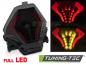 Preview: Voll LED Upgrade Design Rückleuchte passend für YAMAHA YZF-R25 / R3 / MT-07 14-19 schwarz/rauch