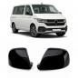 Preview: Upgrade Design Spiegelkappen Set passend für VW T6.1 19-24 Hochglanz schwarz