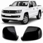 Preview: Upgrade Design Spiegelkappen Set passend für VW Amarok 09-20 Hochglanz schwarz