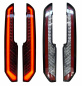 Preview: Voll LED Upgrade Design Rückleuchten für Ford Transit Custom / Tourneo Custom (MK2) ab 2012 schwarz/klar dynamisch