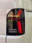 Preview: Voll LED Lightbar Design Rückleuchten für VW T6.1 ab 2019 schwarz/rauch mit dynamischen Blinker (für Heckklappe/Halogen)