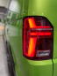 Preview: Voll LED Lightbar Design Rückleuchten für VW T6 15-19 rot/rauch mit dynamischen Blinker (für Heckklappe/Halogen)