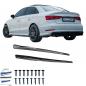 Preview: Upgrade Design Seitenschweller Set passend für Audi A3 8V / S3 8V Facelift 13-20 Hochglanz schwarz