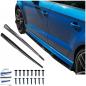 Preview: Upgrade Design Seitenschweller Set passend für Audi A3 8V / S3 8V Facelift 13-20 Hochglanz schwarz