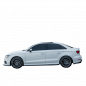 Preview: Upgrade Design Seitenschweller Set passend für Audi A3 8V / S3 8V Facelift 13-20 Hochglanz schwarz