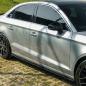 Preview: Upgrade Design Seitenschweller Set passend für Audi A3 8V Facelift 16-20 Hochglanz schwarz