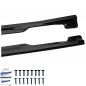 Preview: Upgrade Sport Design Seitenschweller Set passend für BMW 4er G26 20+ Hochglanz schwarz