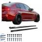 Preview: Upgrade Sport Design Seitenschweller Set passend für BMW 3er F80 Limousine 14-18 Hochglanz schwarz