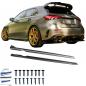 Preview: Upgrade Sport Design Seitenschweller Set passend für Mercedes Benz A-Klasse W177 Facelift 19+ Hochglanz schwarz