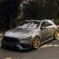 Preview: Upgrade Sport Design Seitenschweller Set passend für Mercedes Benz A-Klasse W177 Facelift 19+ Hochglanz schwarz