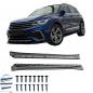 Preview: Upgrade Sport Design Seitenschweller Set passend für VW Tiguan MK2 Facelift 20+ Hochglanz schwarz