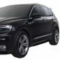 Preview: Upgrade Sport Design Seitenschweller Set passend für VW Tiguan MK2 15-20 Hochglanz schwarz