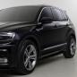 Preview: Upgrade Sport Design Seitenschweller Set passend für VW Tiguan MK2 15-20 Hochglanz schwarz