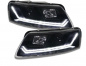 Preview: Xenon LED Tagfahrlicht Scheinwerfer für Audi A6 C6 (4F) 08-11 schwarz mit dynamischem Blinker